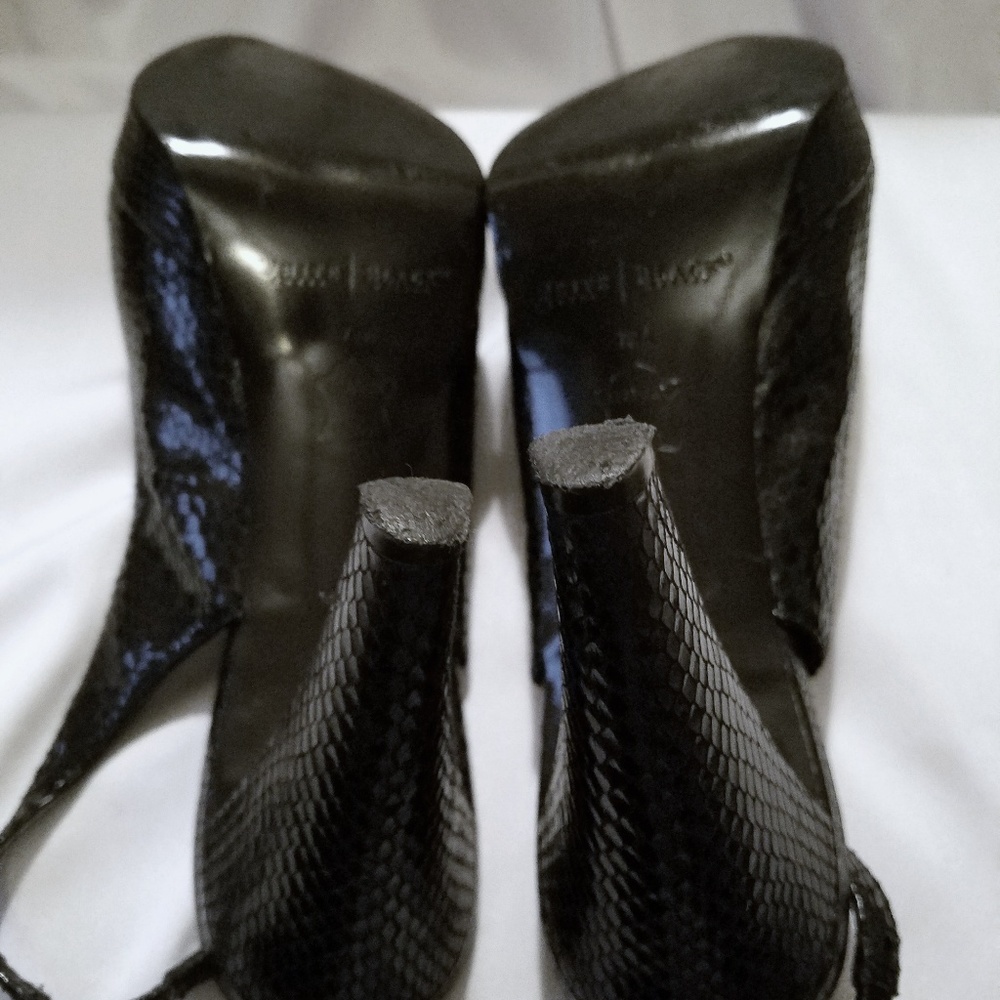 WHBM "Jack" Slingback 4" Platform Toe Heels - Picture 5 of 6